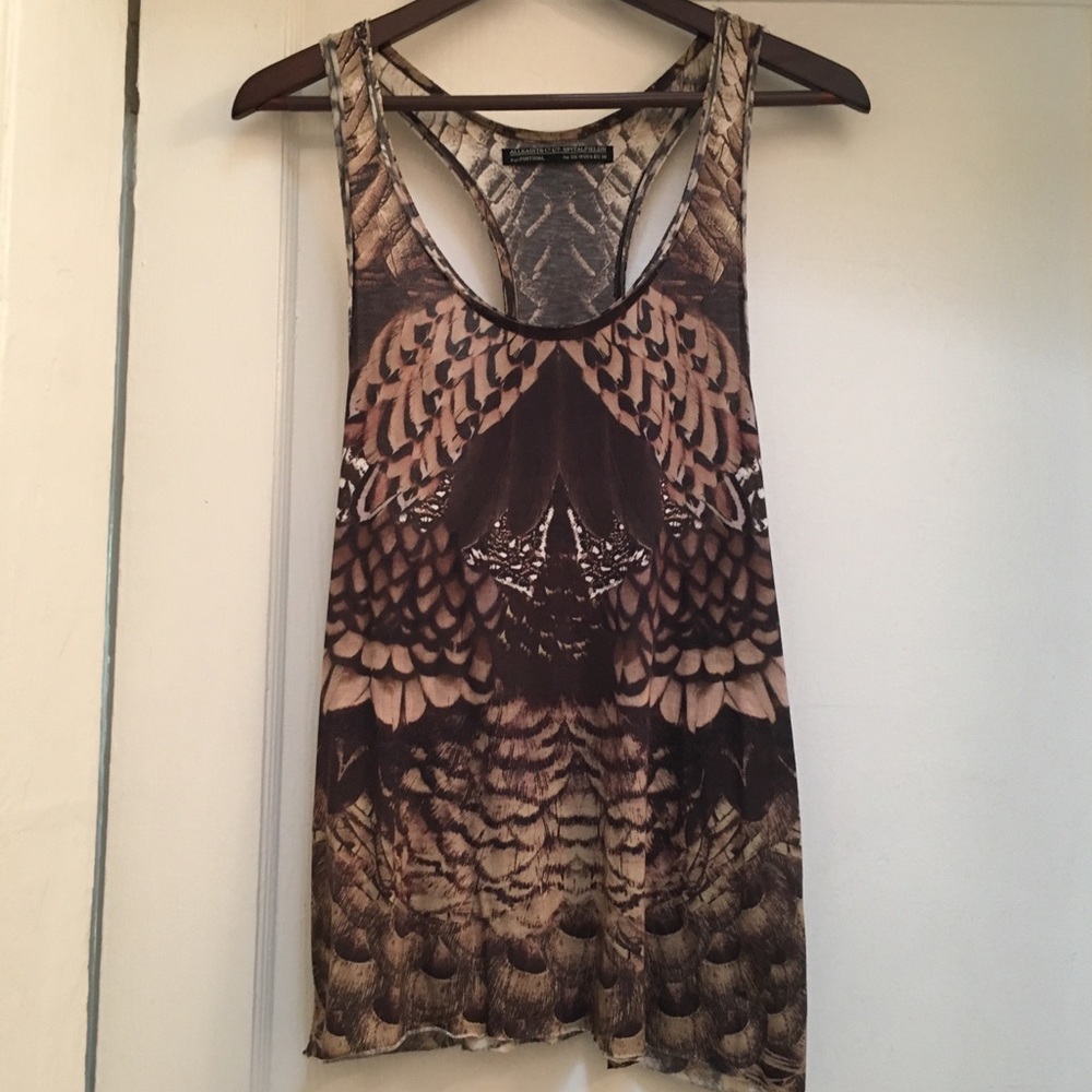 All Saints Paradise Biker Vest. UK 10 / US 6.